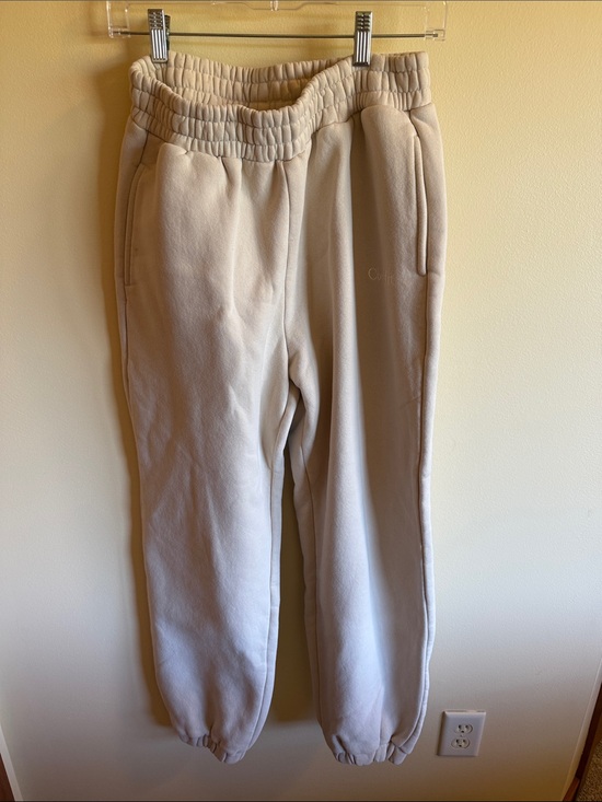 Comfrt Pants - Cozy Cream Fleece Jogger Pants for Women